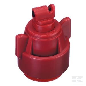 Oro įpurškimo antgalis TTI 110° su tarpikliu ir dangteliu 04 raudono plastiko TeeJet TTI11004VPCE