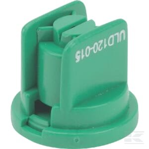 Plokščias ventiliatoriaus antgalis ULD 120° 015 žalias plastikas Hypro ULD120015