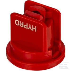 Plokščias ventiliatoriaus antgalis ULD 120° 04 raudonas plastikinis Hypro ULD12004