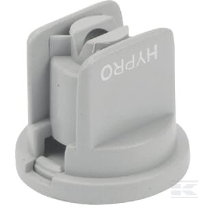 Plokščias ventiliatoriaus antgalis ULD 120° 06 pilkas plastikas Hypro ULD12006