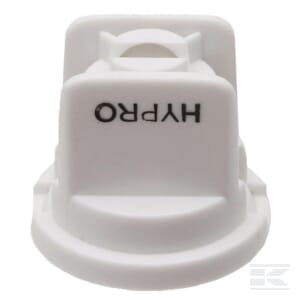 Plokščias ventiliatoriaus antgalis ULD 120° 08 baltas plastikas Hypro ULD12008