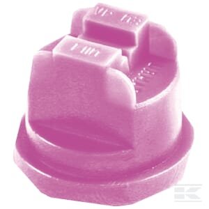 Plokščias ventiliatoriaus antgalis VP 110° 025 violetinis plastikas Hypro VP025F110VI