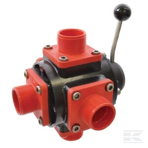 Rutulinis vožtuvas 5 krypčių 2" VTDC0600