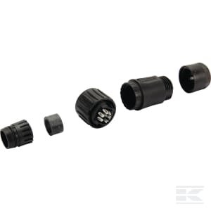 Kabelio kištukas, 7 kontaktų, litavimo versija WESC01630H