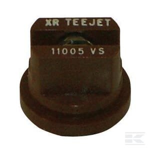 Plokščias ventiliatoriaus antgalis XR 110° 05 rudas nerūdijančio plieno TeeJet XR11005VS