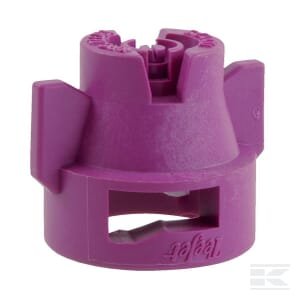 Plokščias ventiliatoriaus antgalis XRC 110° 025 violetinis plastikinis TeeJet XRC110025VP