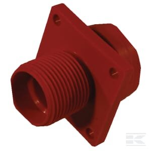 Flanšinė jungtis 1" išorinis sriegis, 55 mm kvadratinė 10420732