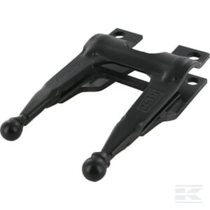 Dvigubas pirštas 17 mm su kamuoliuku 1063101