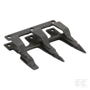 Valdymo trigubas pirštas, 12/22 mm, juodas 1071201