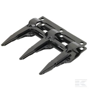 Finger Triple, 12mm, juodas 1650301