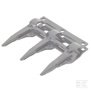 Finger Triple, 17mm, pilka 1650501