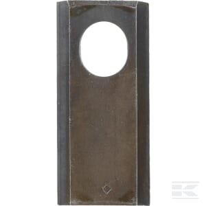 Žoliapjovės peilis LH/RH 90x42x4mm ovalios angos 24,0x20,5mm Tinka Kongskilde JF/Stoll 25 pack 2220101BKR