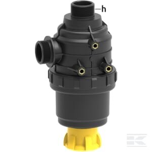 Siurbimo filtras 1 1/4" su vožtuvu, 32 mesh 3142452