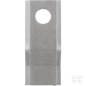 Žoliapjovės peilis LH/RH 120x50x4mm anga Ø21mm Tinka Pöttinger 25 pack 434122KR