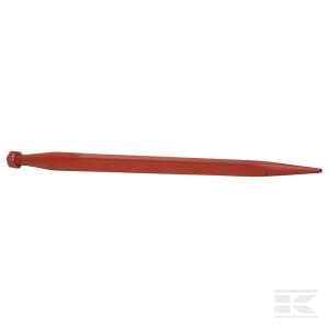 Krautuvo noragas, tiesus, kvadratinė dalis 44x820mm, smailus antgalis su M28x1,5mm veržle, raudona 5193241160S