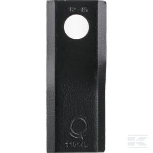 Vejapjovės peilis LH 115x45x4mm anga Ø18,25mm Tinka Kuhn/John Deere/New Holland 25 pak. 55906000KR