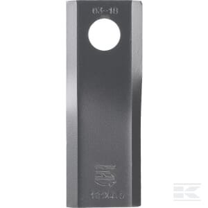 Vejapjovės peilis LH 122x45x4mm anga Ø18,25mm Tinka Kuhn/Claas/John Deere/New Holland 25 pak. 56451200KR