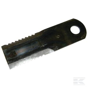 Rotacinis šiaudų smulkintuvo peilis 175x50x4mm Ø20mm 0007557840KR