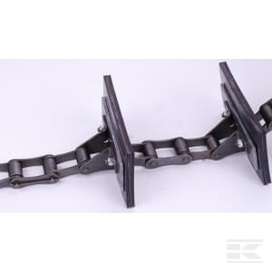 Grūdų transporterio grandinė, 90 narelių, dydžio kodas S 55, originalus nr. 80393697 80393697N