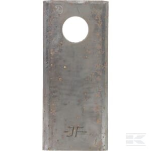 Žoliapjovės peilis LH/RH 114x48x4mm anga Ø19mm Tinka Kongskilde JF/Stoll 8113800027