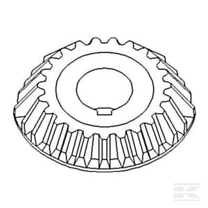 Žvaigždutė su guoliu, 14 dantų 01125500N