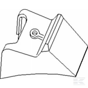 Kūlimo skersinė juosta (rasp bar) AV103037