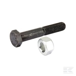 Šešiakampis varžtas su fiksavimo veržle M12x1,75x65 10.9 BH4765