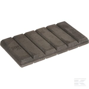 Dėvėjimo juostelė Chocky baras 240x130x23mm įpjova CCB24013023N