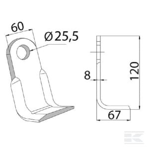 Žiedinė žolė 60x120mm Sicma CK5400