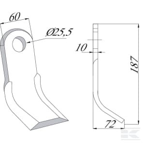 Sklandžiai plikas tortella CK5910