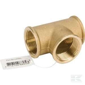 Žalvarinė T dalis 3xF 1 1/4" FG130114MSL