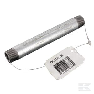 Vamzdžio antgalis cinkuotas 3/8″x120 mm FG2338120L