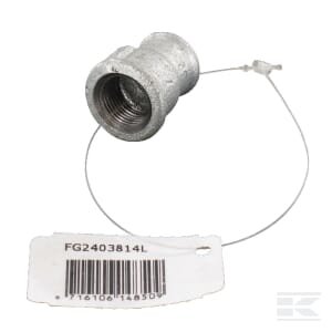 Adapteris moteriškas zn. 3/8"x1/4" FG2403814L