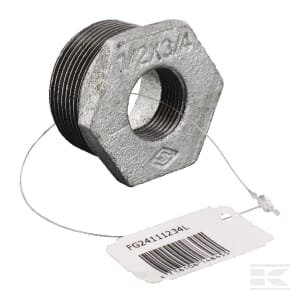 Adapteris vyriškas/moteris 1 1/2"x3/4" FG24111234L