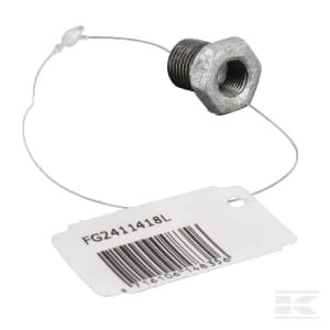 Adapteris vyriškas/moteris 1/4"x1/8" FG2411418L