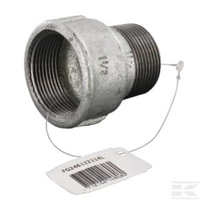 Adapteris moteriškas/vyriškas 1 1/2"x1 1/4" FG246112114L