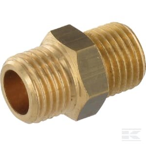 Žalvarinė mova 2xM 1/2" FG28012MS