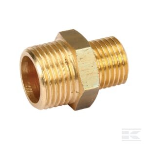 Žalvarinis antgalis 2xM 2" x 1 1/2" FG2452112MS