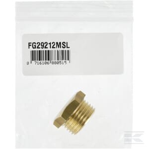 Žalvarinis kištukas M 1/2" FG29212MSL