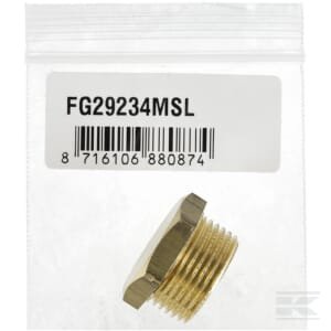 Žalvarinis kištukas M 3/4" FG29234MSL