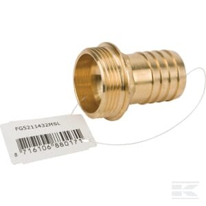 Žalvario žarnos jungtis. 32 mm x M 1 1/4 colio FG5211432MSL