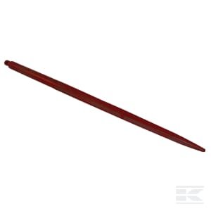 Krautuvo noragas, tiesus, žvaigždės sekcija 32x860 mm, smailus antgalis su M35 Ø11,5 kaiščiu, raudonas, FST FT4064