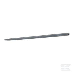 Krautuvo noragas, tiesus, žvaigždutė 30x750mm, smailus antgalis su Ø11 kaiščiu, juodas, FST FT410455