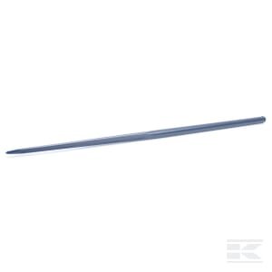 Krautuvo noragas, tiesus, žvaigždės sekcija 40x1400 mm, smailus antgalis su Ø11,5 kaiščiu, juodas, FST FT410457