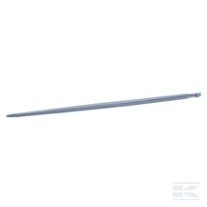 Krautuvo noragas, tiesus, žvaigždutė 35x1300mm, smailus antgalis su M22x1.5mm veržle, mėlynas, FST FT480084