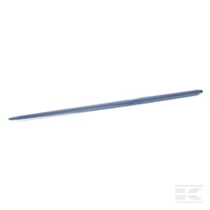 Krautuvo noragas, tiesus, žvaigždės sekcija 35x1200 mm, smailus antgalis su M35 Ø11,5 kaiščiu, juodas, FST FT484998