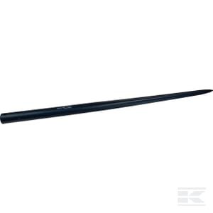 Krautuvo noragas, tiesus, žvaigždutė 40x1000mm, smailus antgalis su Ø11,5 kaiščiu, juodas, FST FT486188