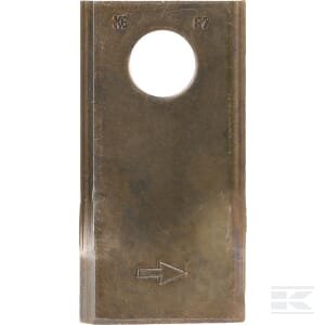 Vejapjovės peilis LH 93x47x3mm anga Ø19mm Tinka Taarup/PZ/Vicon 25 paketui KT4189400001