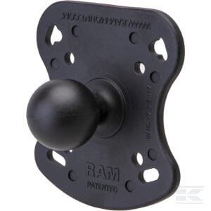 RAM bazė su 1,5" guminiu rutuliu RAMC107B