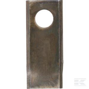 Vejapjovės peilis LH 96x40x3mm anga Ø19mm Tinka Deutz Fahr 25 pak. VF16502727KR